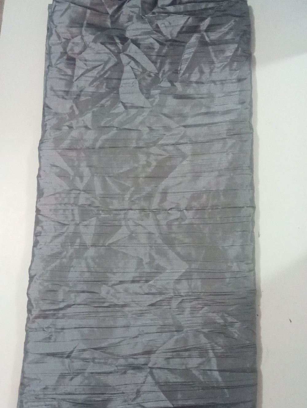 Athena 3 Piece Window Curtain Set Panels Scarf Valance 95" NWT $120